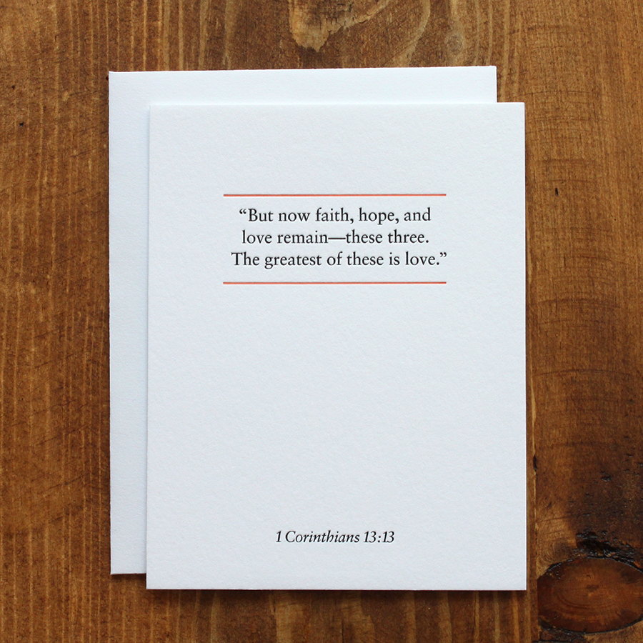 1 Corinthians 13:13
