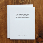 1 Corinthians 13:13
