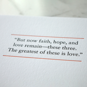 1 Corinthians 13:13